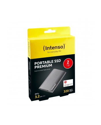 Intenso Zewnętrzny dysk SSD 2000 GB Aluminium, Antracyt (3823470)