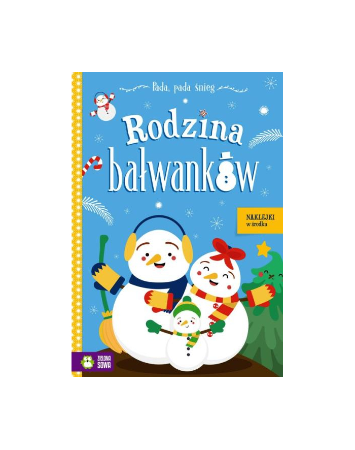 Książka Pada, pada śnieg. Rodzina bałwanków Zielona Sowa główny
