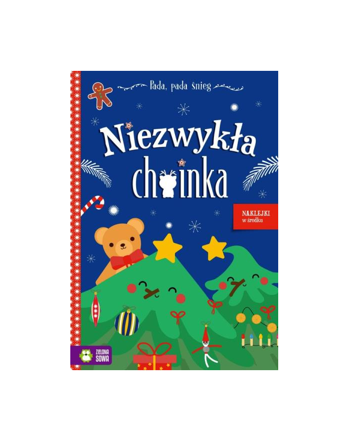 Książka Pada, pada śnieg. Niezwykła choinka Zielona Sowa główny