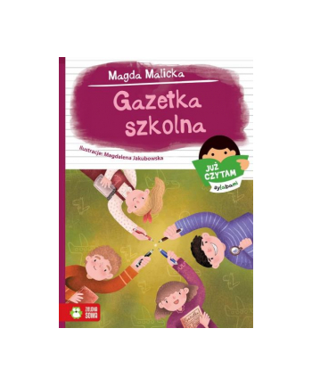 Książka Już czytam sylabami w1 Gazetka szkolna Zielona Sowa