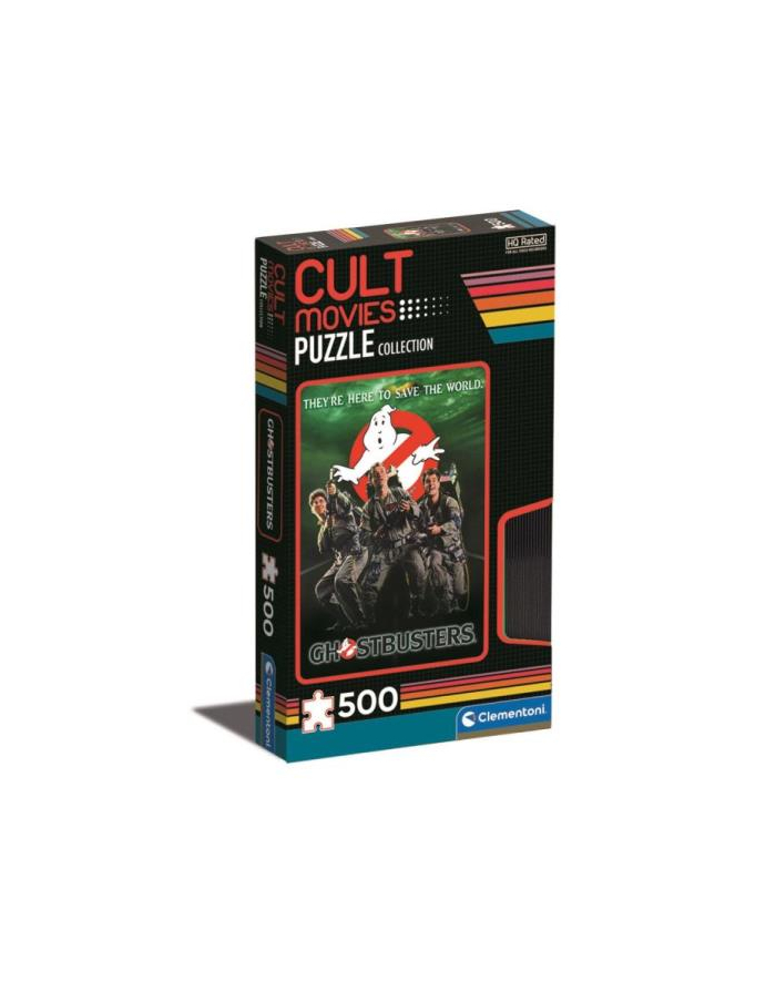Clementoni Puzzle 500el Kultowe filmy. Pogromcy duchów. Cult movies. Ghostbusters 35153 główny