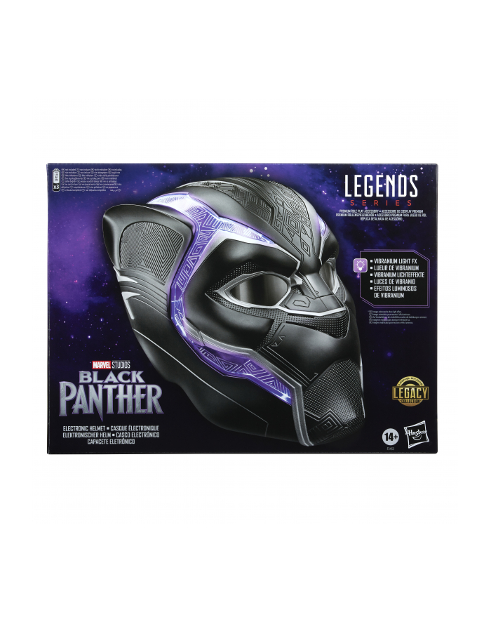 Hasbro Marvel Legends Series Black Panther Helmet F3453 główny