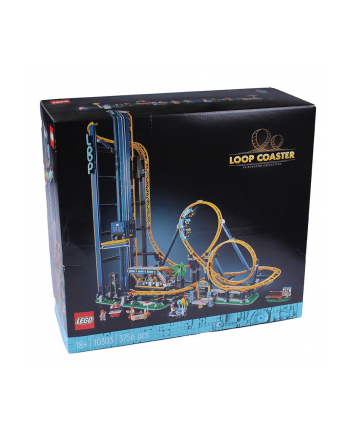 LEGO Icons 10303 Kolejka górska z pętlami