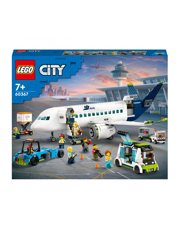 LEGO City 60367 Samolot pasażerski główny