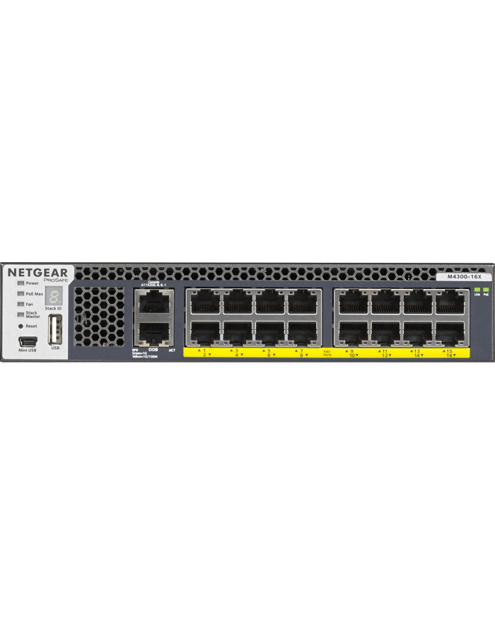 netgear Przełącznik XSM4316PA 16x10GE PoE+ 299W główny