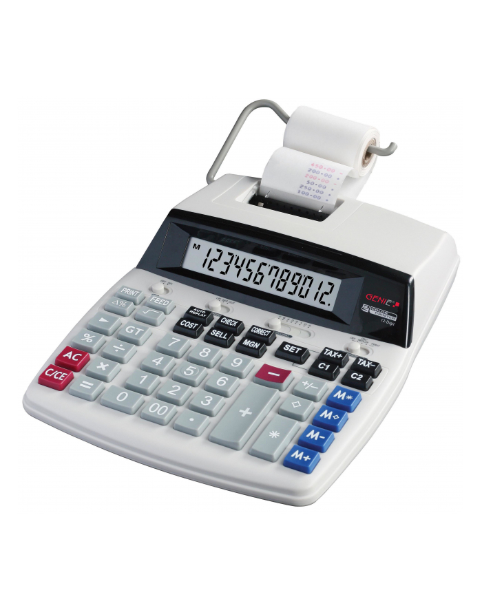 Genie Kalkulator Tischrechner D69 Plus Druckend (11891) główny