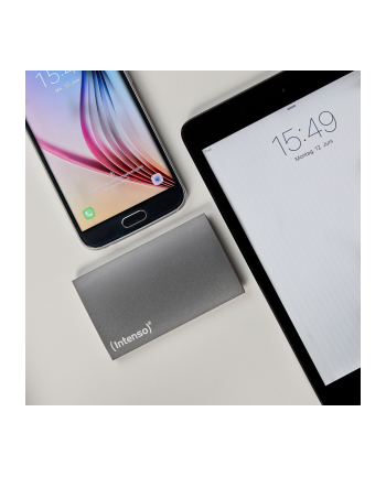 Intenso Zewnętrzny dysk SSD 2000 GB Aluminium, Antracyt (3823470) nr 1