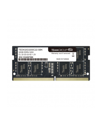 Team Teamgroup Elite DDR4 32 GB 3200MHz CL22 (TED432G3200C22S01)