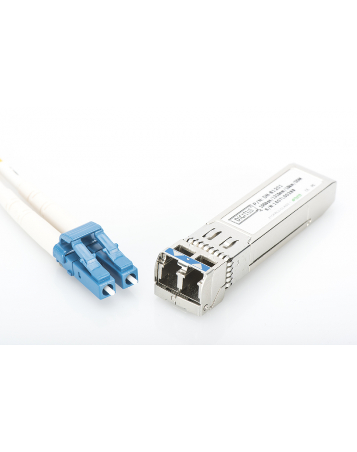 Moduł światłowodowy mini GBIC (SFP+) Singlemode, HP, HP-Aruba, 10 Gb/s, DDM, LC Duplex, 1310nm, 10km  DN-81201-01 główny