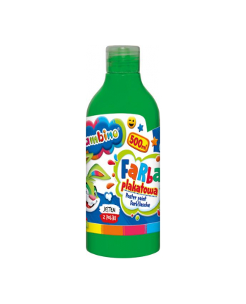 majewski Farba plakatowa w butelce 500 ml zielona bambino