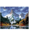 norimpex Malowanie po numerach 40x50cm Zamek w górach 1008501 - nr 1