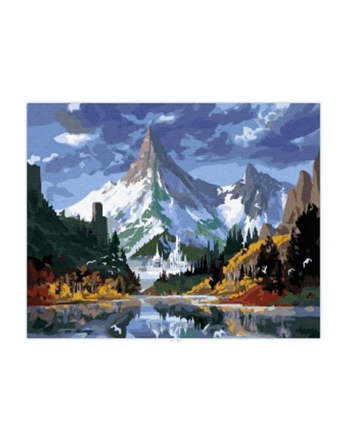 norimpex Malowanie po numerach 40x50cm Zamek w górach 1008501 główny