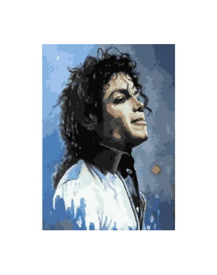 norimpex Malowanie po numerach 40x50cm Michael Jackson, portret 1008973 główny
