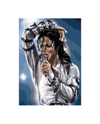 norimpex Malowanie po numerach 40x50cm Michael Jackson, występ 1008974