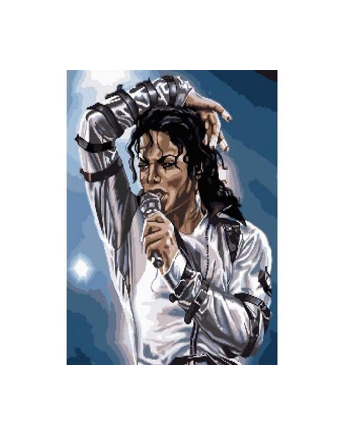 norimpex Malowanie po numerach 40x50cm Michael Jackson, występ 1008974 główny