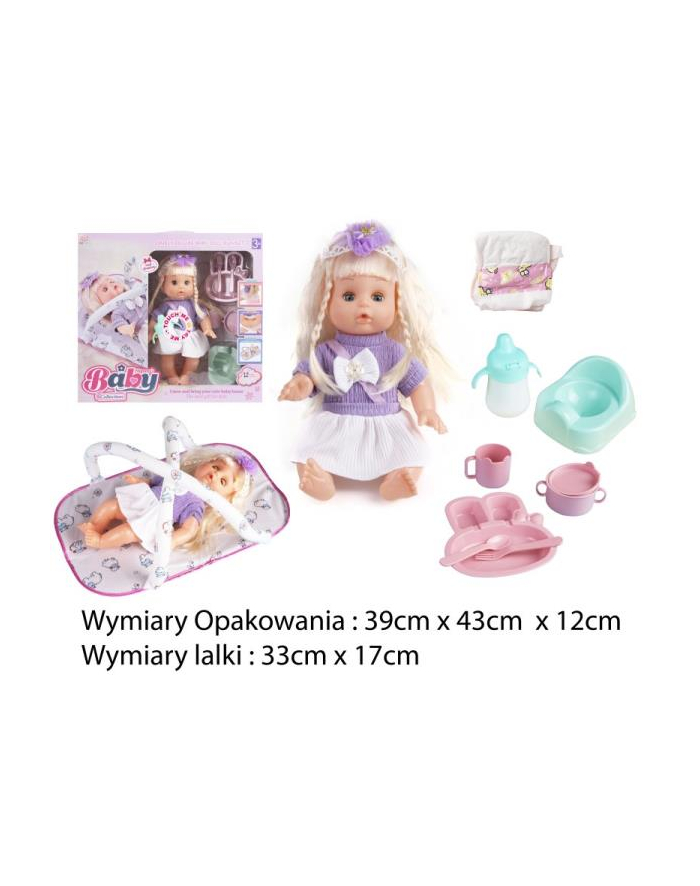 norimpex Lalka dziewczynka z dźwiękiem, pudełko główny