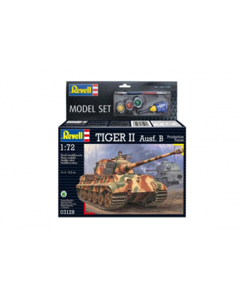 cobi Model do sklejania 1:72 63129 Tiger II Ausf. B Revell
