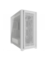 CORSAIR 5000D AIRFLOW CORE Tempered Glass Mid-Tower White - nr 12