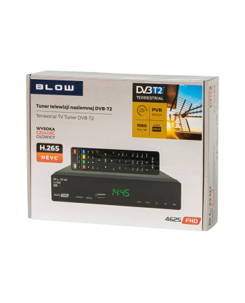 BLOW D-EKOD-ER TUNER DVB-T2 BLOW 4625FHD H265 V2