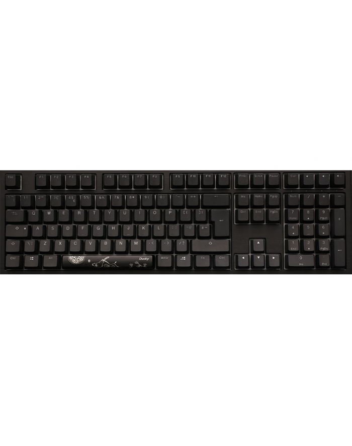 Ducky Shine 7 PBT MX-Speed-Silver RGB czarna (DKSH1808STPUSPDAAT1) główny