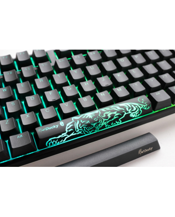 Klawiatura gamingowa Ducky ONE 3 Classic TKL MX-Black RGB LED US czarno-biała, mechaniczna nr 1