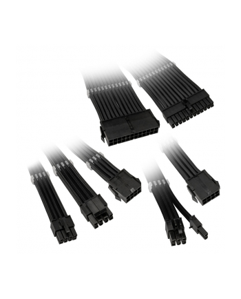 Kolink Core Adept Braided Cable Extension Kit - Black (COREADEPTEKBLK)