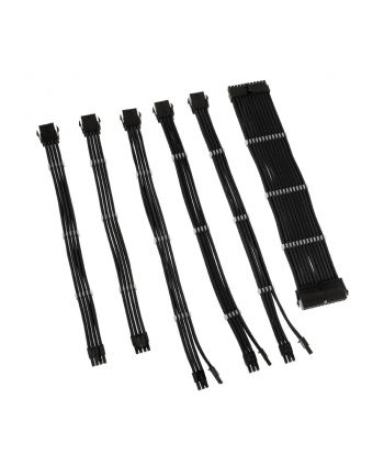 Kolink Core Adept Braided Cable Extension Kit - Black (COREADEPTEKBLK)