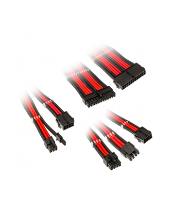 Kolink Core Adept Braided Cable Extension Kit - Black/Red (COREADEPTEKBRD) nr 2