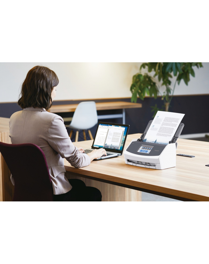 Fujitsu ScanSnap iX1600 - 216 x 360 mm 600 DPI 40 ppm ADF + Manual feed scanner Black White TFT (PA03770B401) główny