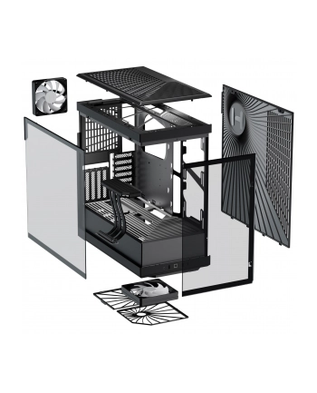 Hyte Y40 - Black Obudowa komputerowa Miditower Czarny (CSHYTEY40B)