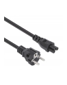 Kabel zasilający koniczynka Manhattan Schuko/C5 1m czarny - nr 3