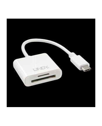 Czytnik kart pamięci LINDY SD/MicroSD USB 3.0 Typu-C