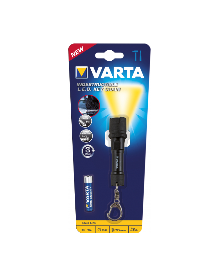 Latarka VARTA Indestructible Key Chain Light główny