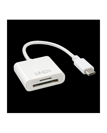 Czytnik kart pamięci LINDY SD/MicroSD USB 3.0 Typu-C