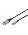 Kabel adapter DIGITUS PREMIUM miniDisplayPort - DisplayPort 8K 60Hz miniDP/DP M/M 1m - nr 1