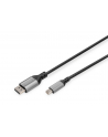 Kabel adapter DIGITUS PREMIUM miniDisplayPort - DisplayPort 8K 60Hz miniDP/DP M/M 1m - nr 2