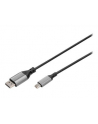 Kabel adapter DIGITUS PREMIUM miniDisplayPort - DisplayPort 8K 60Hz miniDP/DP M/M 1m - nr 4