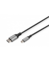 Kabel adapter DIGITUS PREMIUM miniDisplayPort - DisplayPort 8K 60Hz miniDP/DP M/M 2m - nr 16