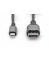 Kabel adapter DIGITUS PREMIUM miniDisplayPort - DisplayPort 8K 60Hz miniDP/DP M/M 2m - nr 17