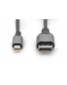 Kabel adapter DIGITUS PREMIUM miniDisplayPort - DisplayPort 8K 60Hz miniDP/DP M/M 2m - nr 2