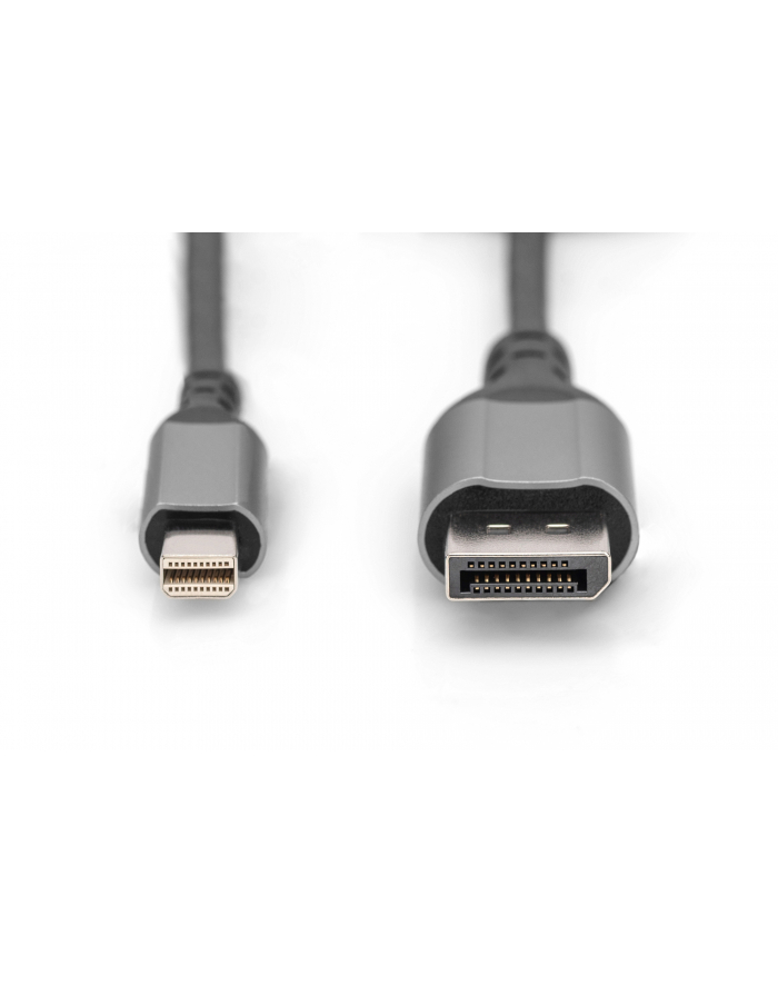 Kabel adapter DIGITUS PREMIUM miniDisplayPort - DisplayPort 8K 60Hz miniDP/DP M/M 2m główny