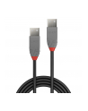 Kabel USB 2.0 LINDY Type A Cable, Anthra Line 3m Black - nr 4