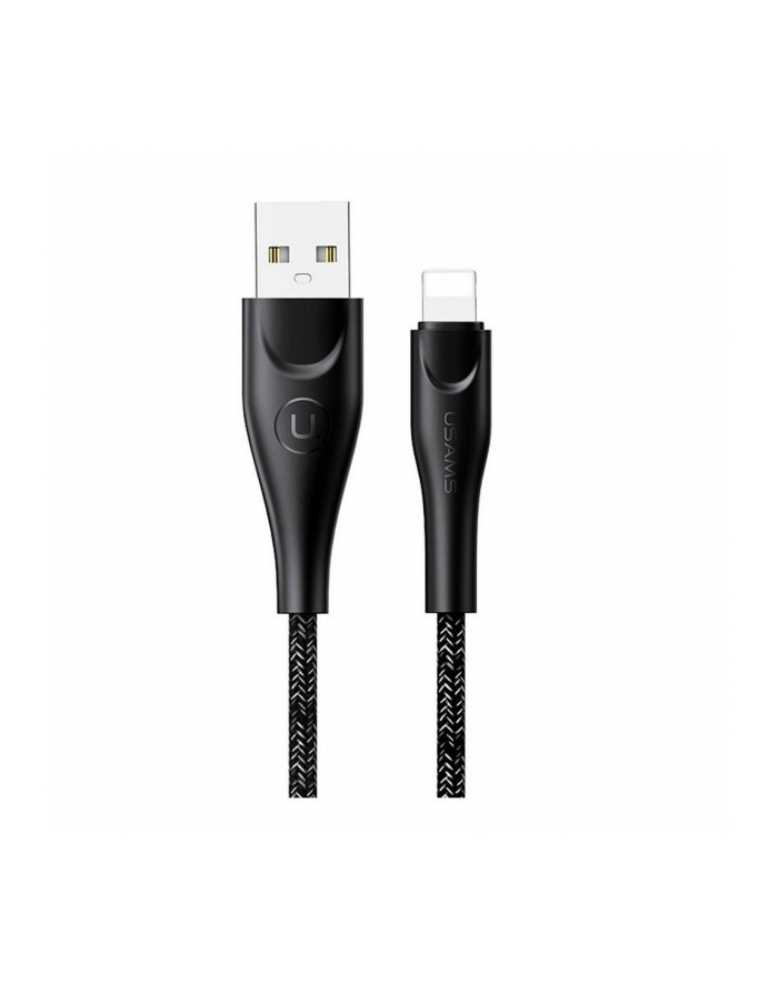 Kabel USB Usams U41 Lightning 1m czarny główny
