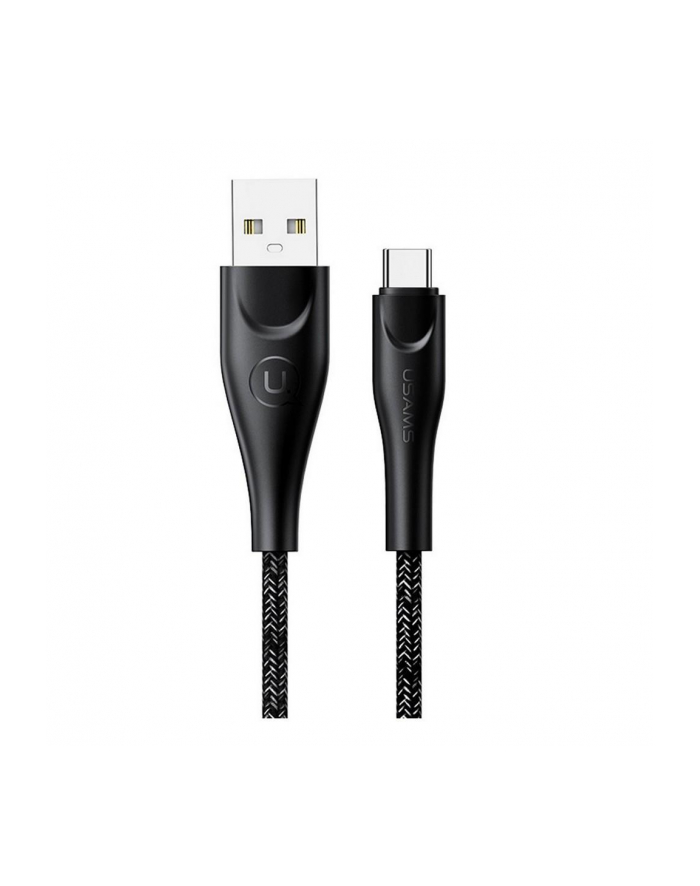 Kabel USB Usams U41 USB-C 1m czarny główny