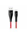 Kabel USB Usams U41 microUSB 1m czerwony - nr 1