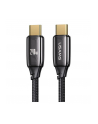 Kabel USB Usams U82 USB-C/USB-C 240W PD 3.1 Fast Charging 1,2m czarny - nr 1