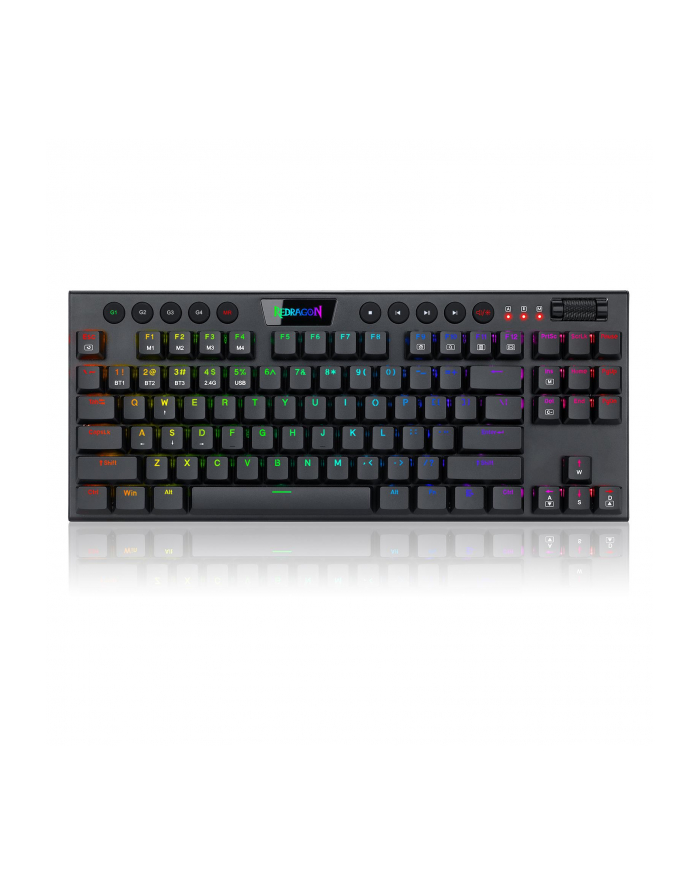 Klawiatura bezprzewodowa Redragon K621 Horus TKL Czarny główny