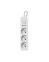 Listwa zasilająca Defender SFS 131 1,5 m, 3 gniazda, biała - nr 1