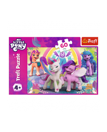 Puzzle 60el W świecie przyjaźni. My Little Pony 17390 TREFL