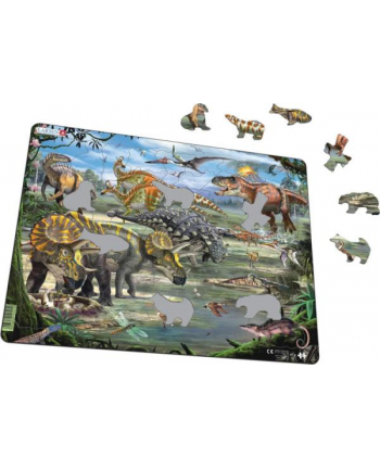 tactic Układanka / puzzle Dinozaury - rozmiar Maxi (36.5x28.5 cm) Larsen